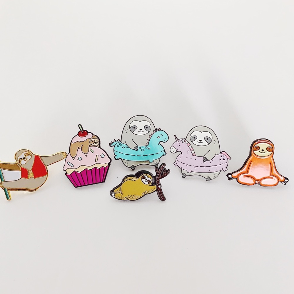 Sloth Pins - Picture 3 of 6